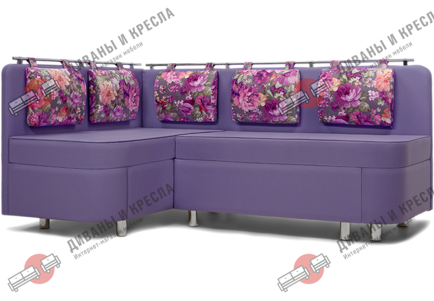 Кухонный диван Лагуна М2 Виолет уголовой со спальным местом